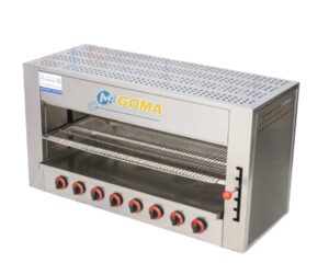 Lò Nướng Salamander Gas Hồng Ngoại 8 họng đốt