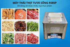 Máy thái đa dạng các loại thực phẩm