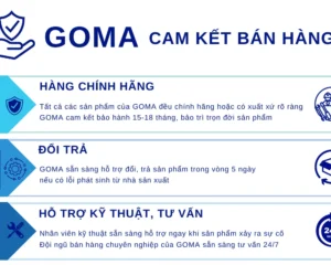 Cam kết bán hàng của GOMA