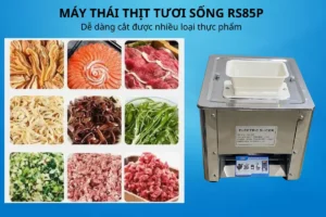 Máy thái đa dạng các loại thực phẩm