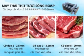 Ứng dụng của máy thái thịt Rs85P