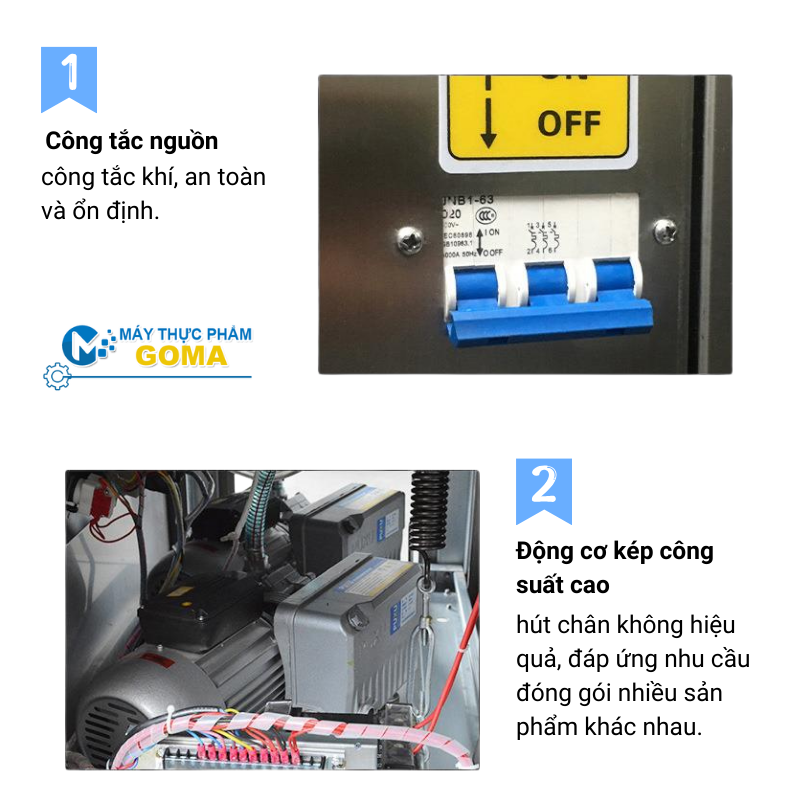 Máy hút chân không công nghiệp DZQ 600 2SA
