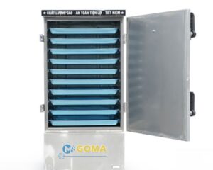 Tủ cơm dùng điện 10 khay