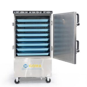 Tủ cơm dùng điện 8 khay
