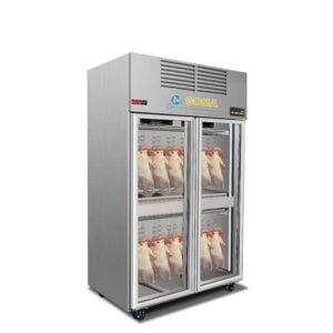 Tủ hong sấy vịt điện 2 cánh inox XDF-2D-SY01 GOMA